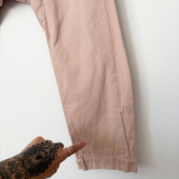 Bassike drop crotch pink pants - Picture 4 of 8